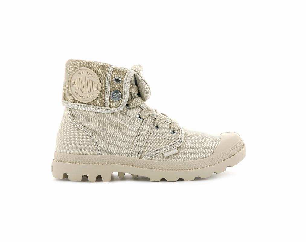 Palladium Pallabrousse Baggy Womens Boots Beige Australia [QGDIKZ-319]